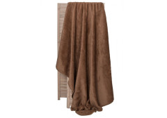 Wool Blanket CAMEL Double-Faced